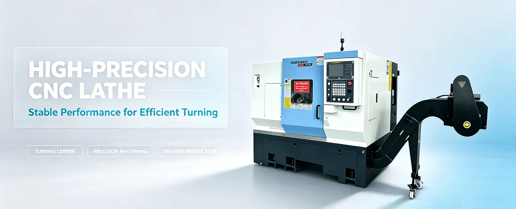 QUACARE high precision CNC lathe turning machine