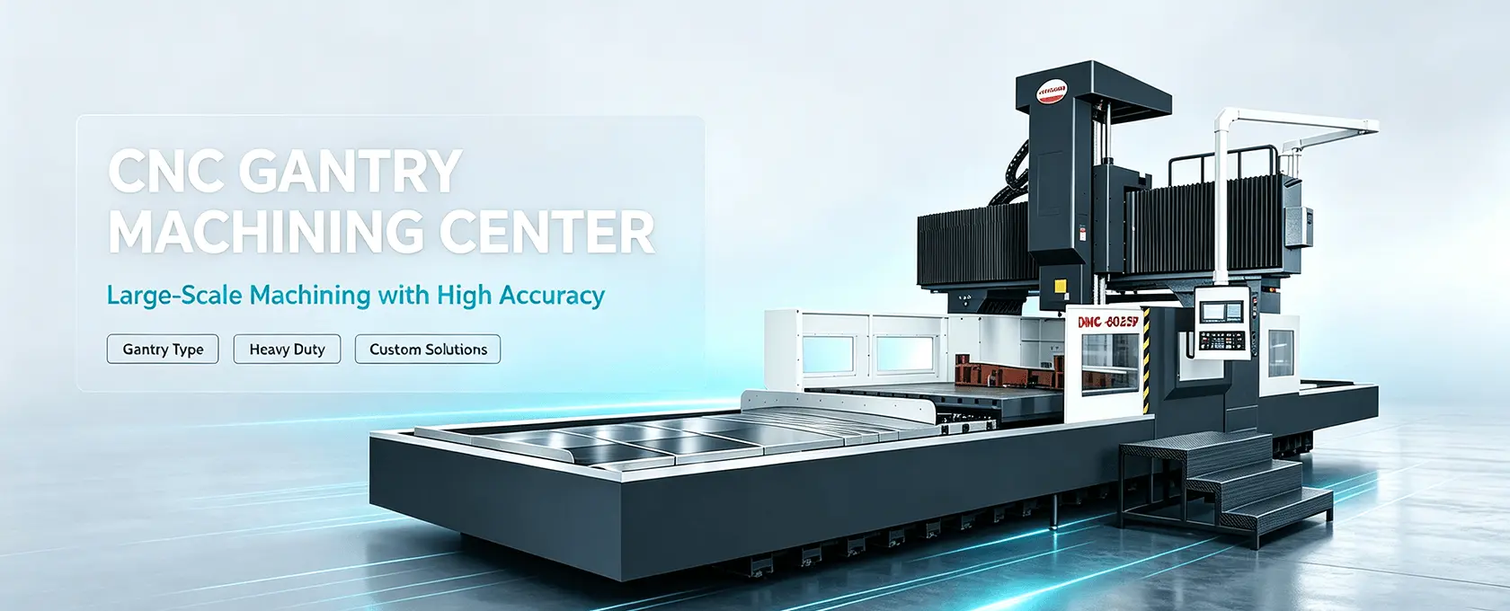 QUACARE DMC‑6032P gantry machining center high‑precision CNC milling machine