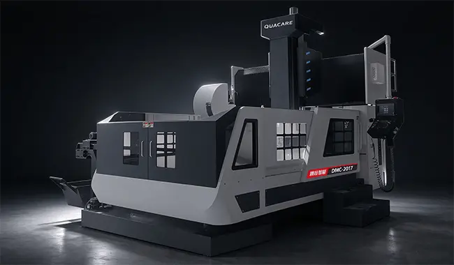 Quacare DMC-2017 Gantry Machining Center, Heavy Duty CNC Milling Machine